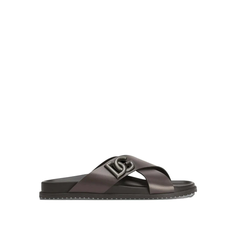 Dolce & Gabbana Sandales - Marron Foncé