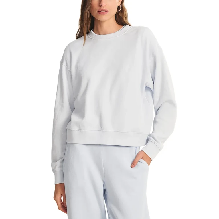 Velvet by Graham & Spencer Long Sleeve Crewneck Sweatshirt