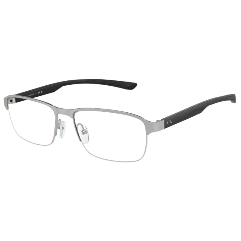 Armani Exchange Demo Rectangular Mens Eyeglasses AX1061 6045 57