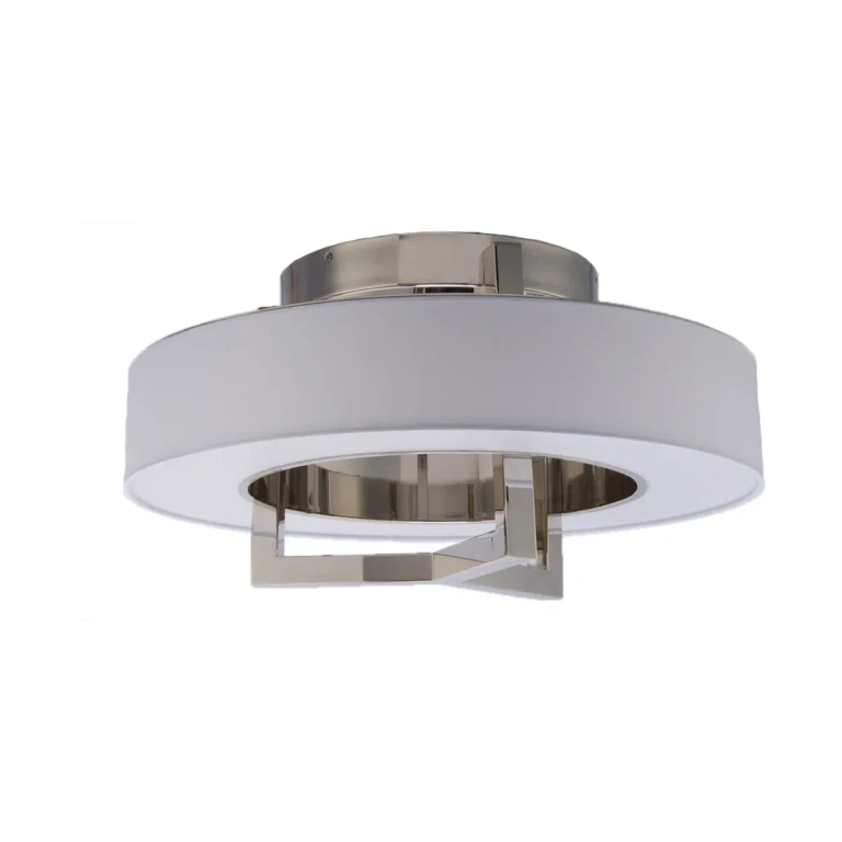 Brushed Nickel LED Semi-Flush Mount from the Madison Collection