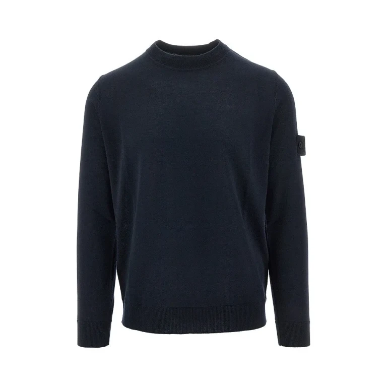 STONE ISLAND RWS wool crewneck sweater Man S