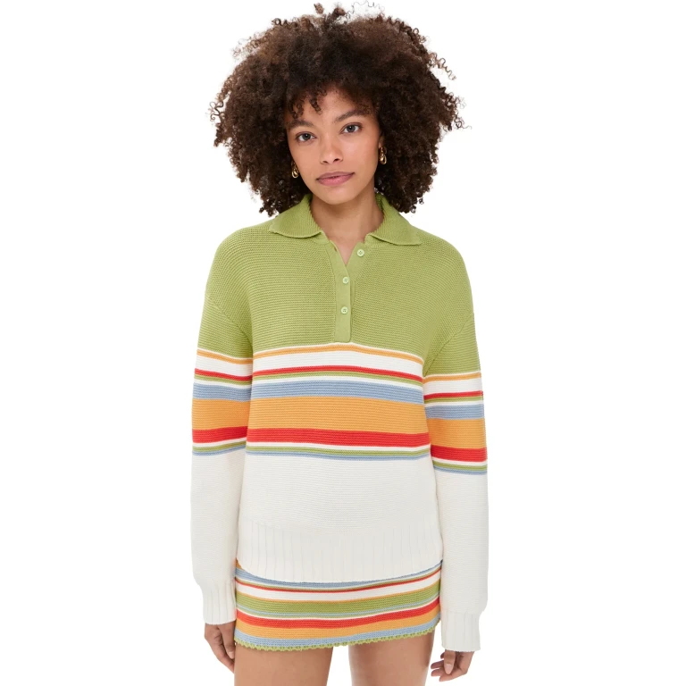 Solid & Striped The Cleo Pullover St. Barths Stripe M