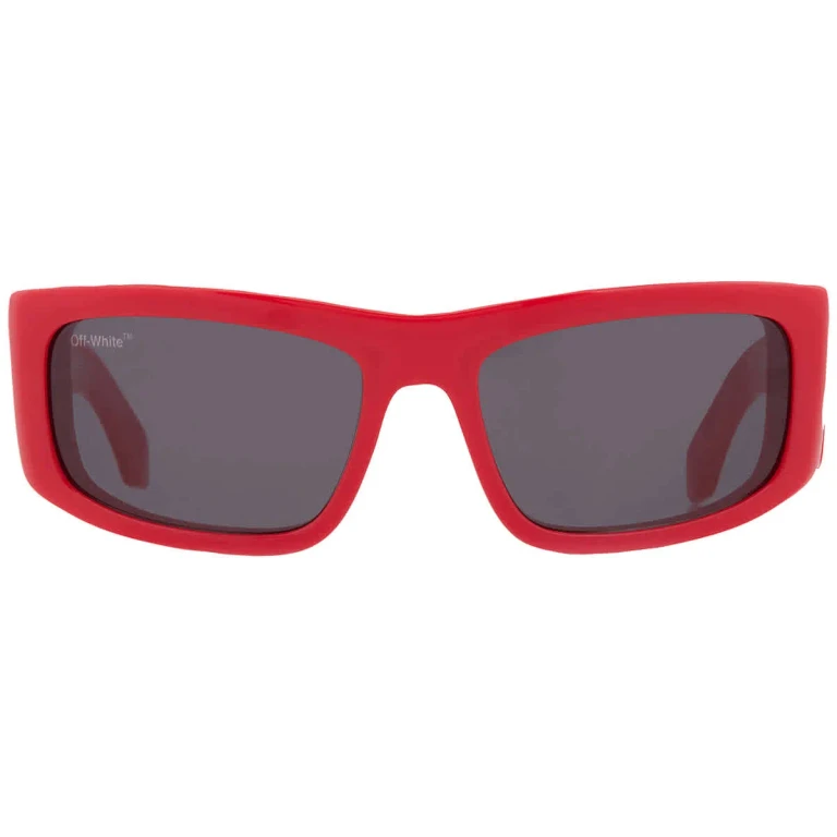 Off-White Joseph Dark Grey Wrap Unisex Sunglasses OERI044 2507 61