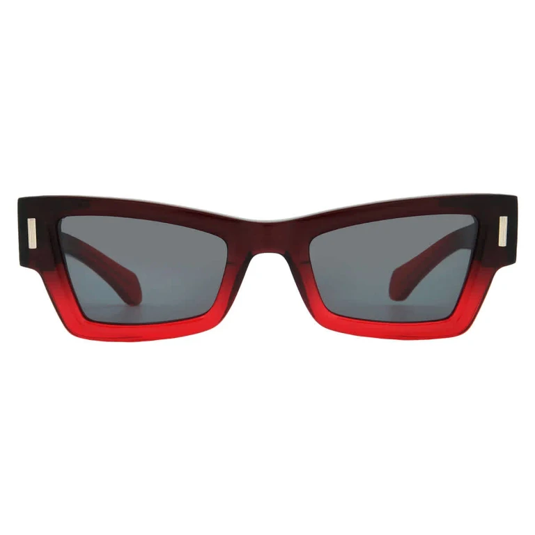Ferragamo Grey Cat Eye Ladies Sunglasses SF2006S 615 53