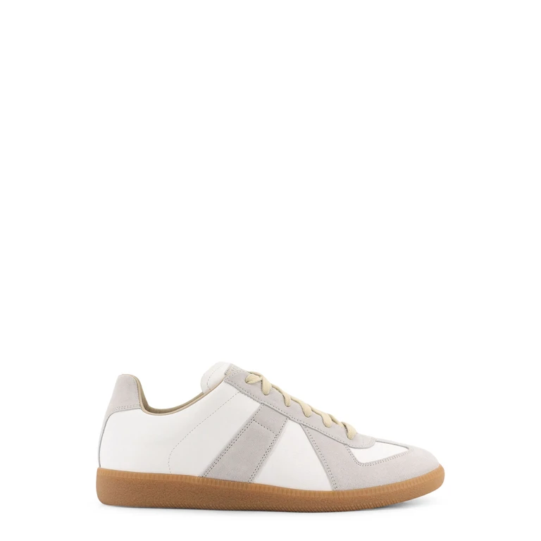 Maison Margiela Sneakers White Calf Leather - Men