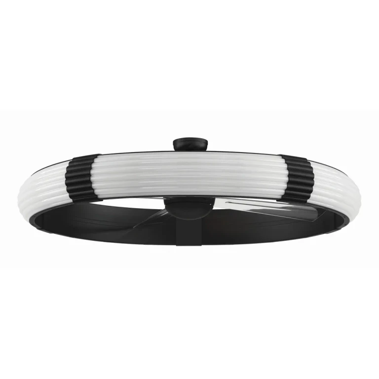 Flat Black 57" Ceiling Fan from the Cipriani Collection
