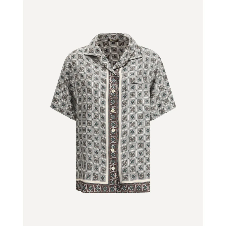 LORO PIANA Silk Shirt Female 40