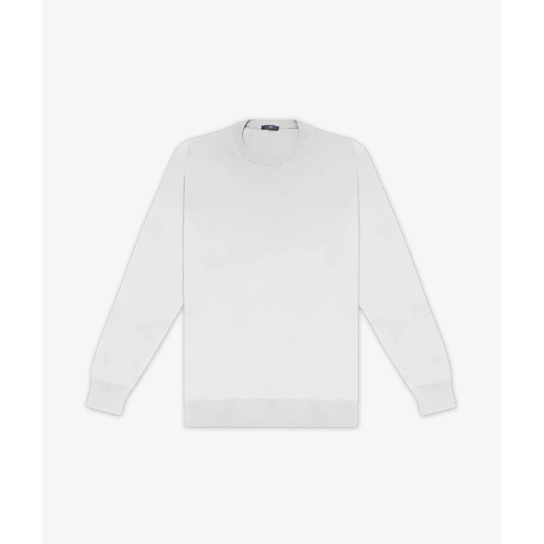 Larusmiani Sea Island Shirt Antigua White Knitwear - Men