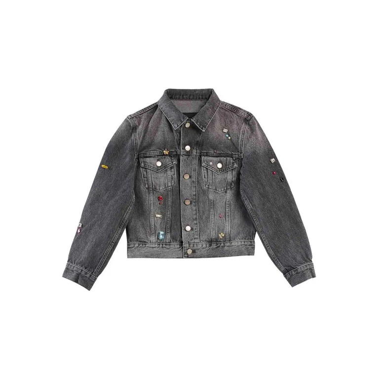 Marc Jacobs Blouson En Cuir - Gris
