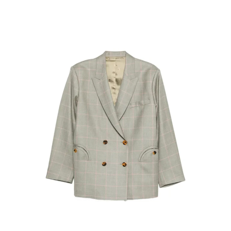 Blazé Milano Check Double-breasted Jacket