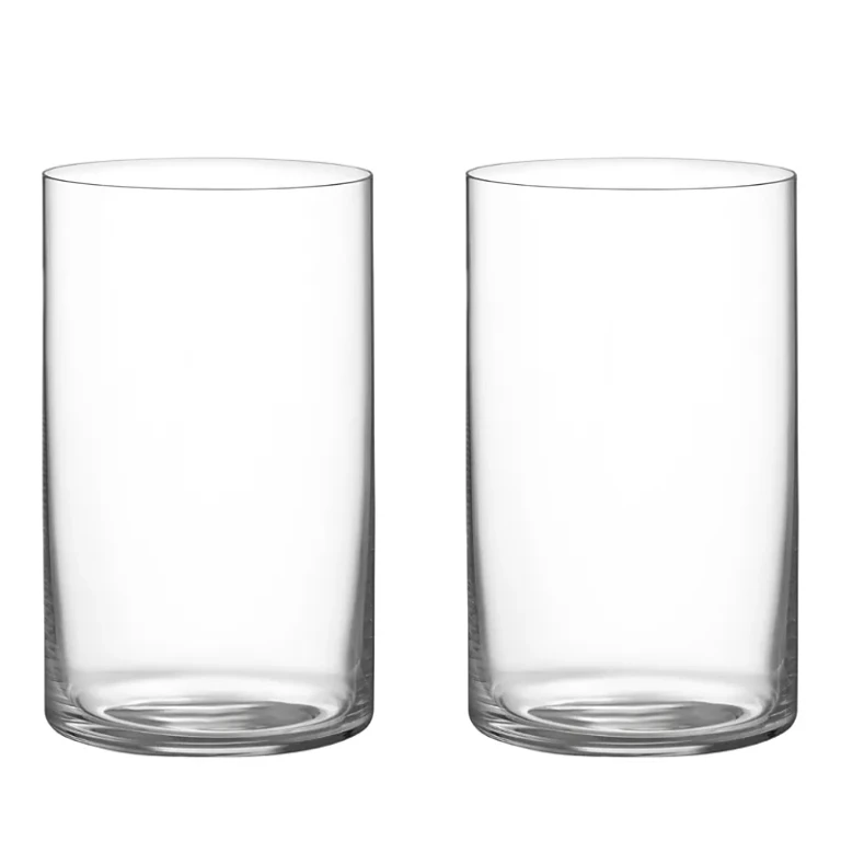 Orrefors Geometry Beer Glass, Set of 2