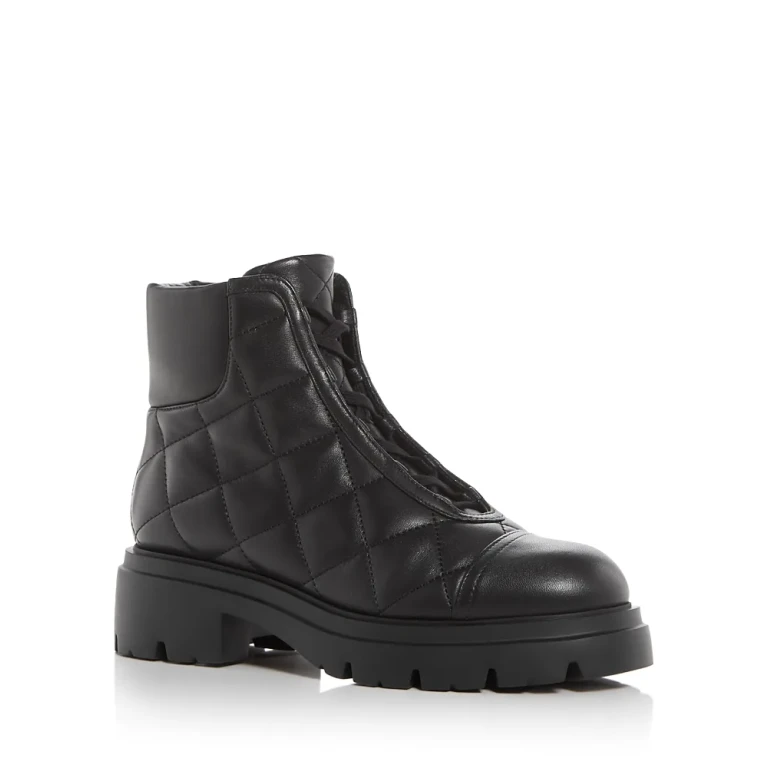 Stuart Weitzman Women's Hudson Quilted Boots