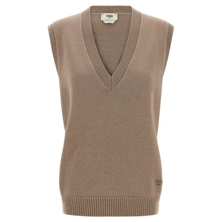 Waistcoat Woman color Beige (FZXE19AYLSF0QD3)