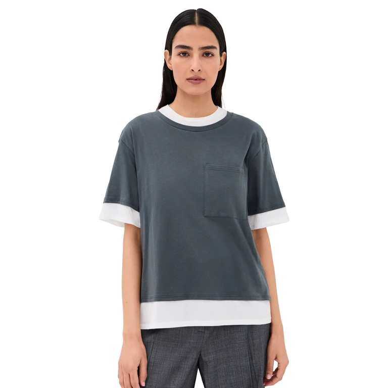 TWP Double Up Tee White M