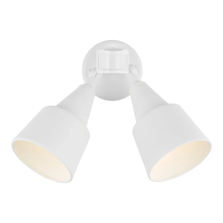 White Floodith Photo and Motion Sensor from the Flood Light Collection
