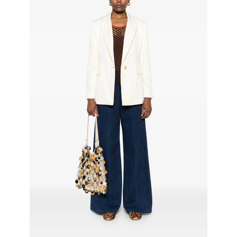 Forte Forte Forte Jackets Ivory Cotton - Women