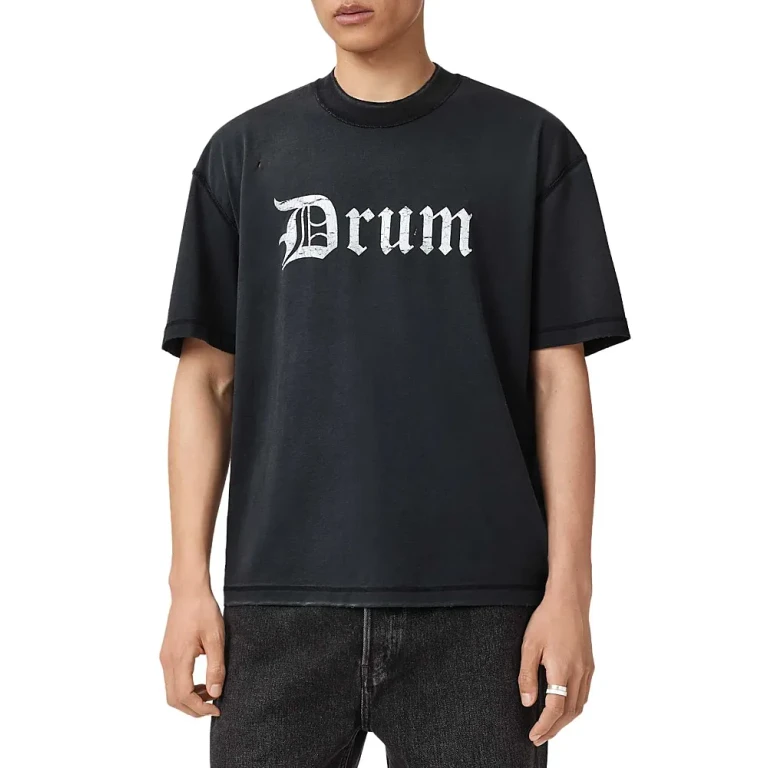 Allsaints Drum Roll Graphic Tee