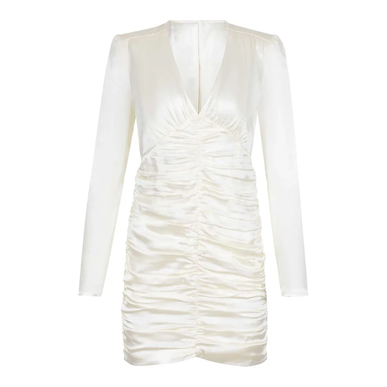 Rotate Birger Christensen Robe Au Genou - Bleu