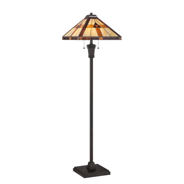 Bryant 2-Light Floor Lamp in Vintage Bronze