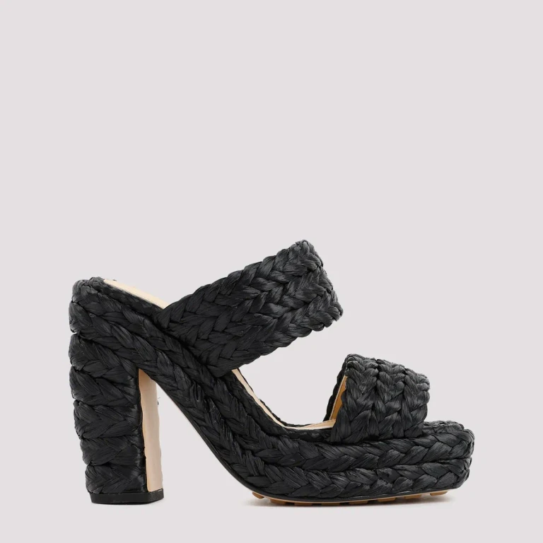 BOTTEGA VENETA - Bottega Veneta Raffia Sandals