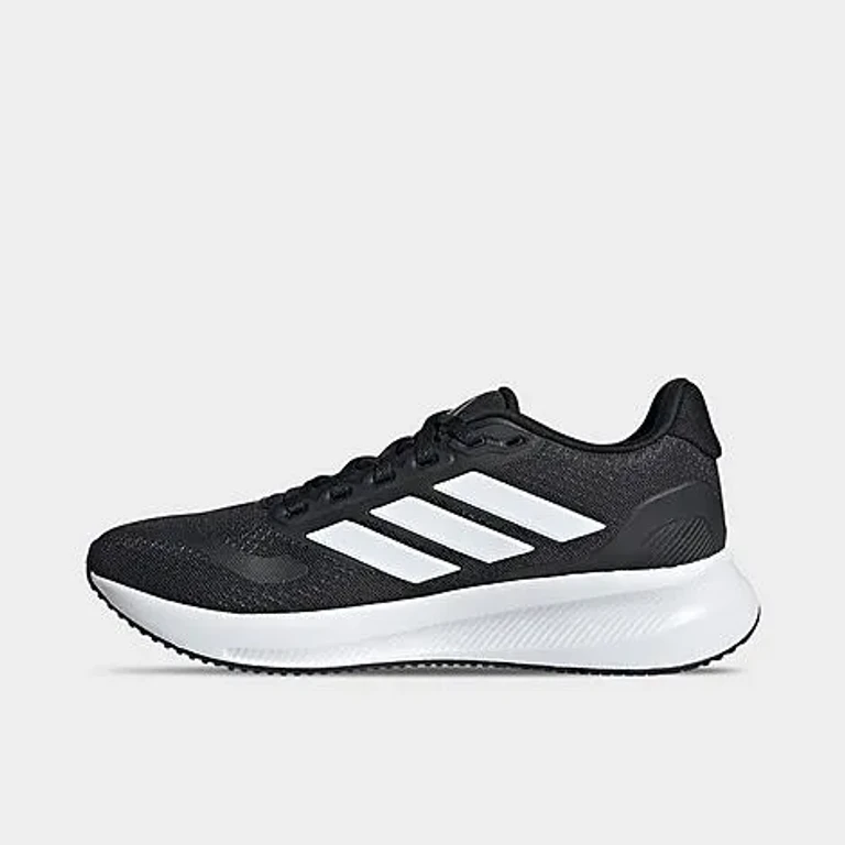 adidas Big Kids Runfalcon 5.0 Casual Shoes in Black/White Size: 3.5