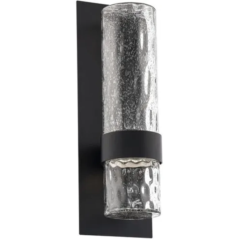 Black LED Outdoor Wall Sconce from the Beacon Collection