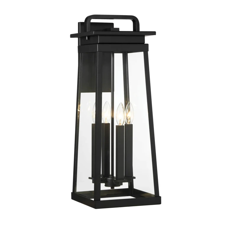 Coal Four Light Outdoor Wall Mount from the Isla Vista Collection