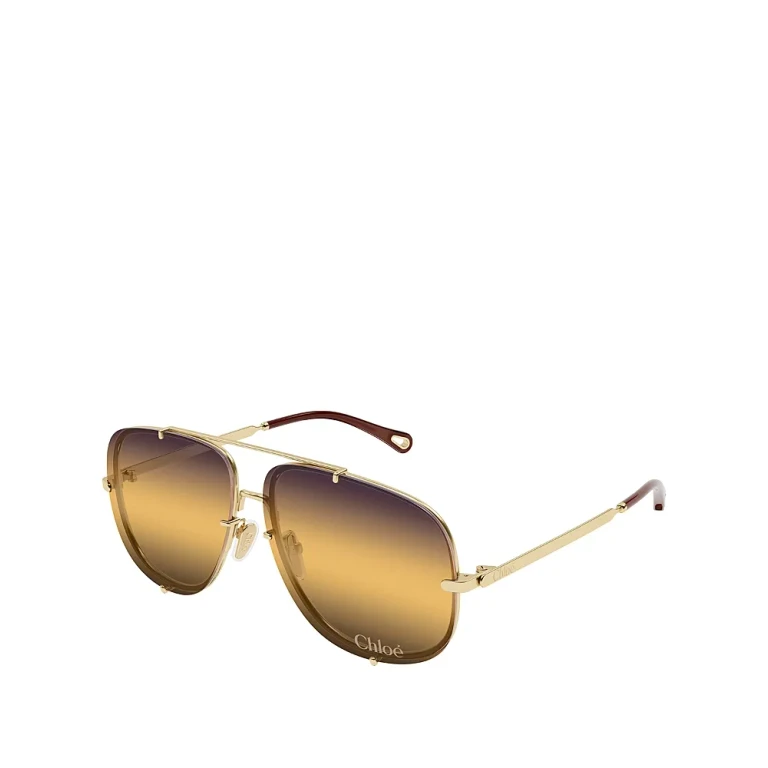 Chloe' Lunettes De Soleil - Or