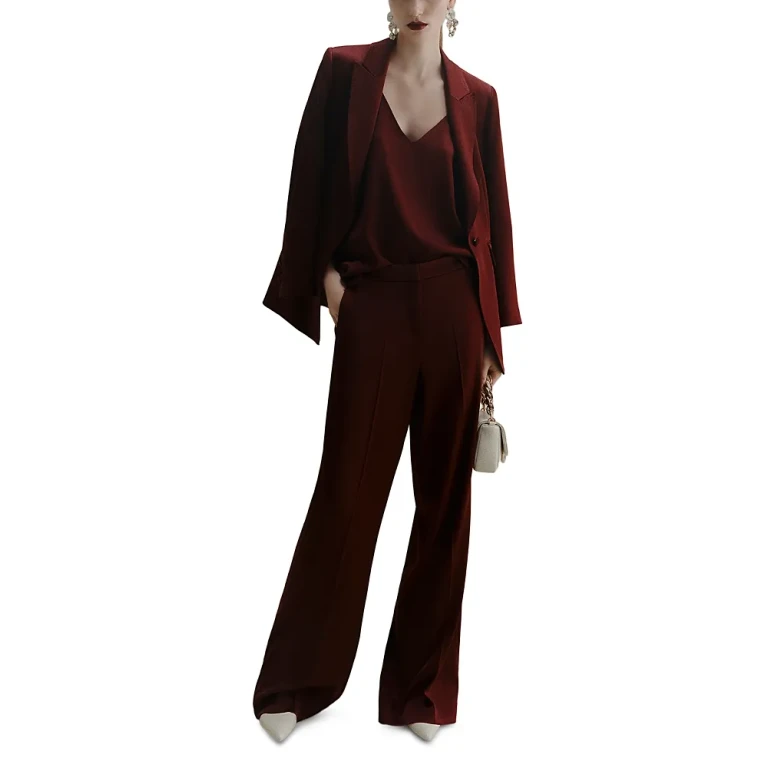 Marella Wolf Bordeaux Pants