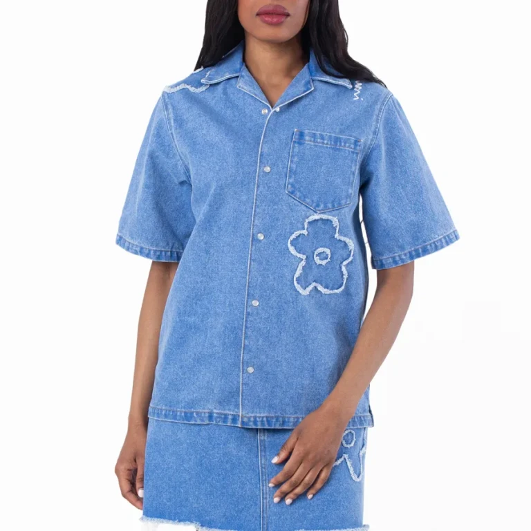 Marni Short Sleeve Denim Shirt
