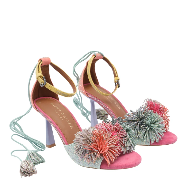 Kurt Geiger Sandals MultiColour Calf Leather/rubber Sole - Women