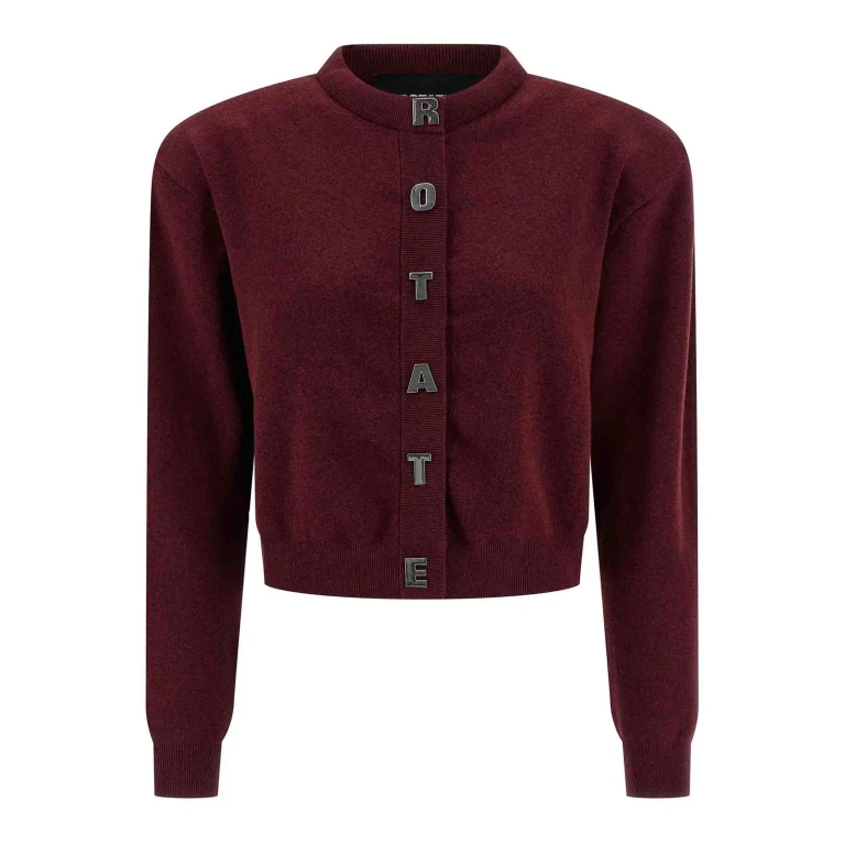 Rotate Birger Christensen Cardigan - Rouge Brun