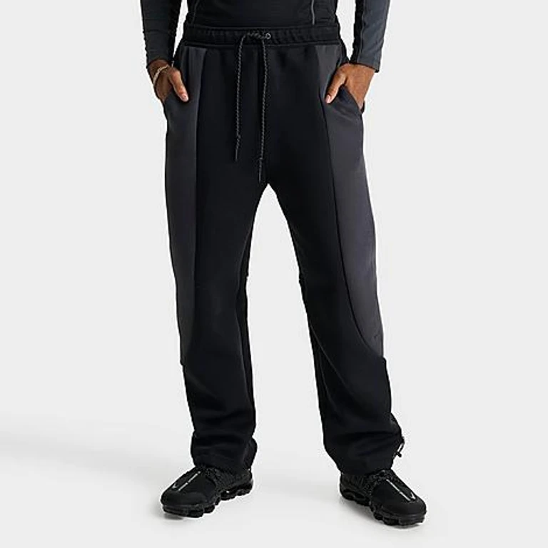 Nike Men's Tech Fleece Pro Open Hem Pants in Black/Anthracite Size: 3XL
