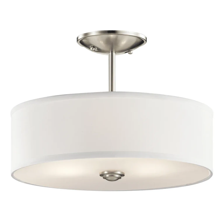 Shailene 3-Light Ceiling Light in Brushed Nickel