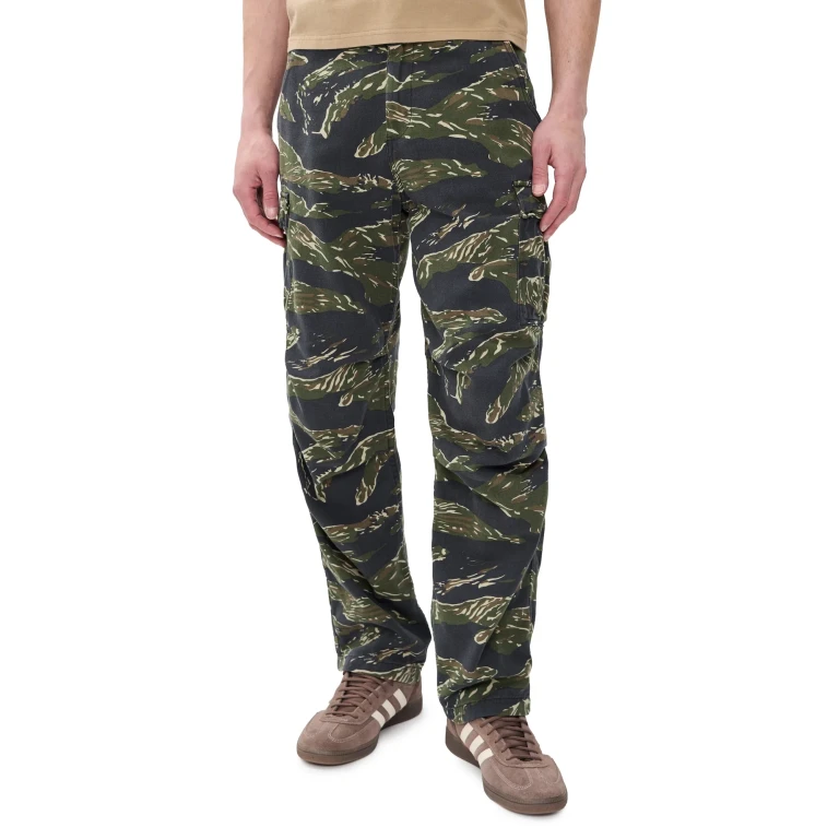 Calças Cargo BDU Alpha Industries Tiger Camo L