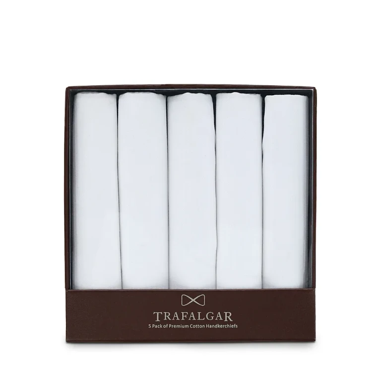 Premium Handkerchiefs, Box of 5