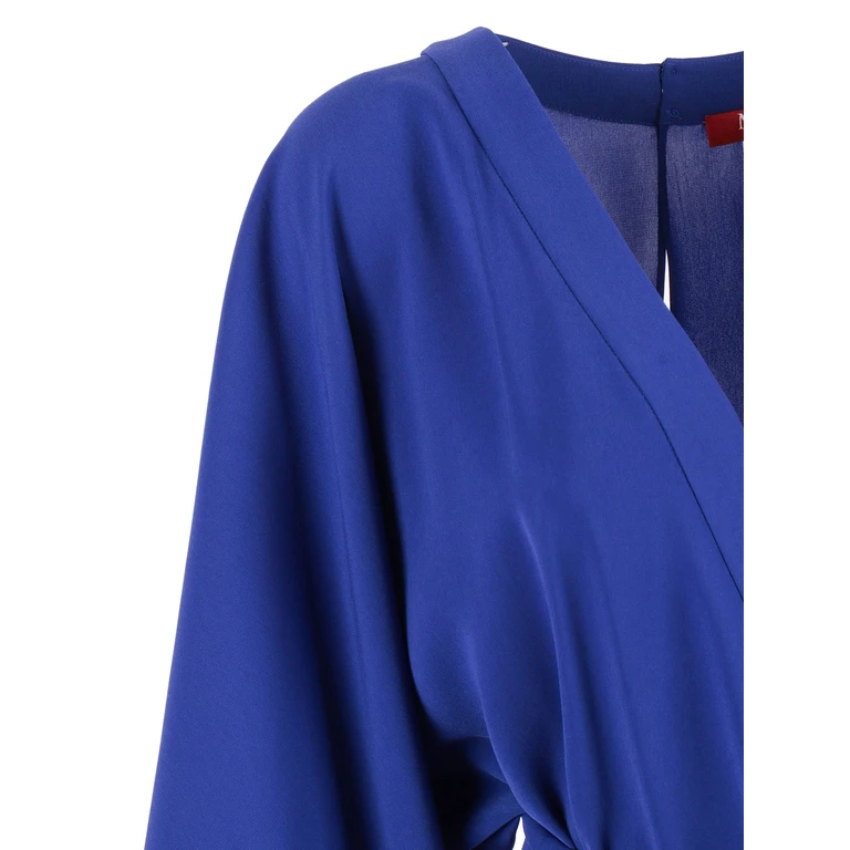 Max Mara Studio JUMPSUITE Blue Triacetate Polyester Jumpsuit - Women