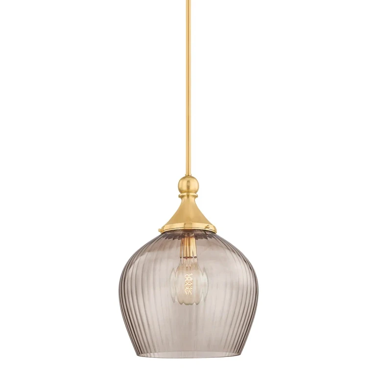 Aged Brass Pendant from the Chatton Collection