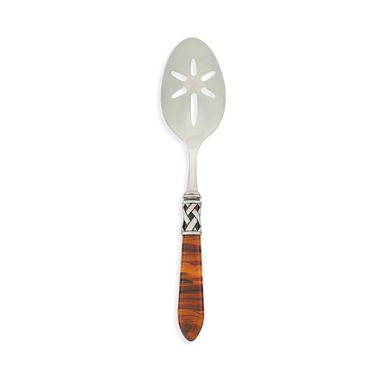 Vietri Aladdin Antique Slotted Serving Spoon
