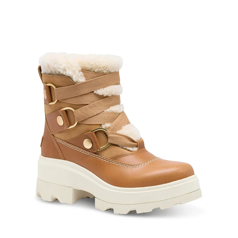 Sorel Women's Joan Frwd Cozy Shearling Trim Waterproof Boots