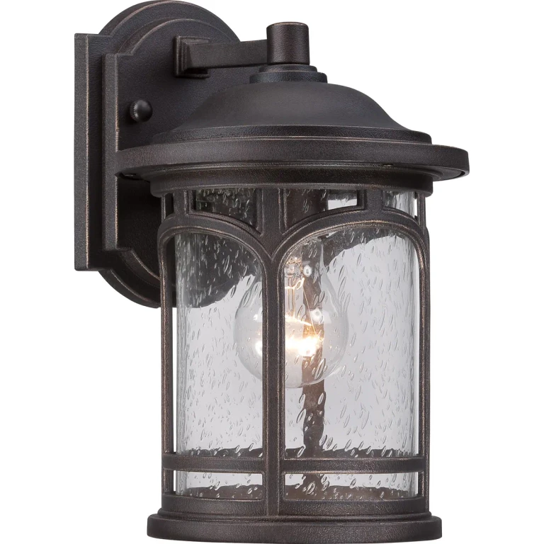 Marblehead 1-Light Outdoor Wall Lantern in Palladian Bronze