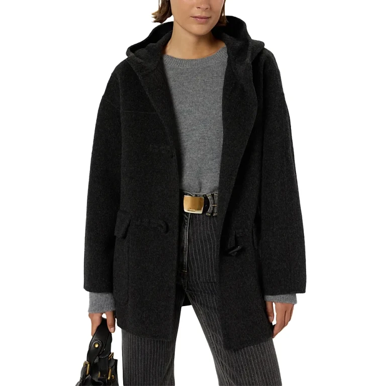Gerard Darel Malina Wool Coat