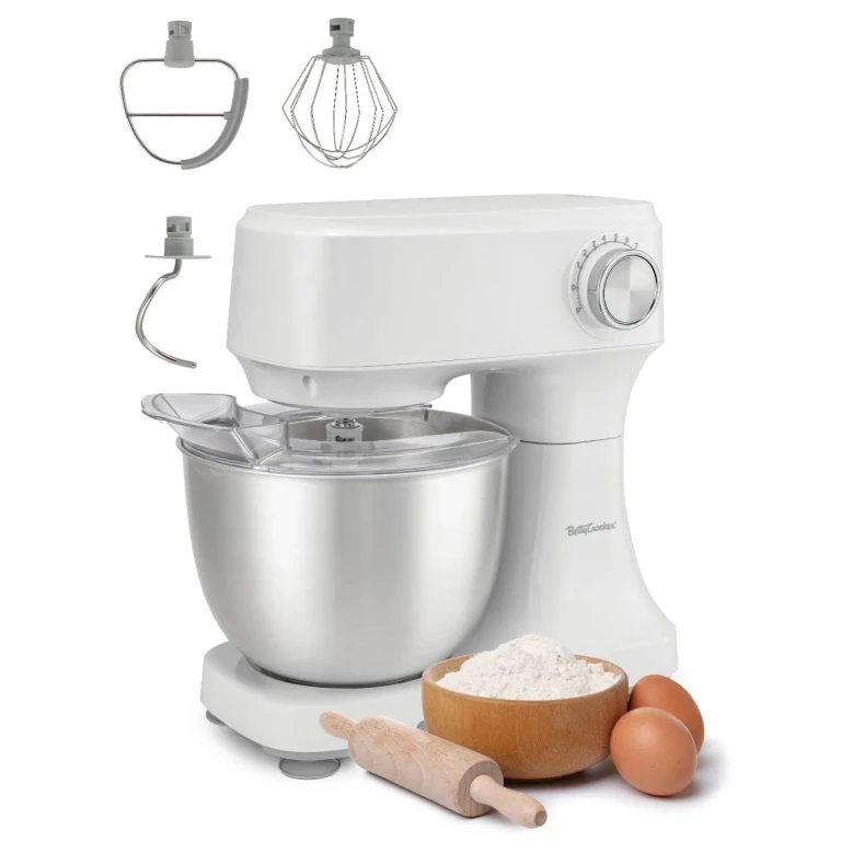 Betty Crocker 3.7 Qt Stand Mixer - White
