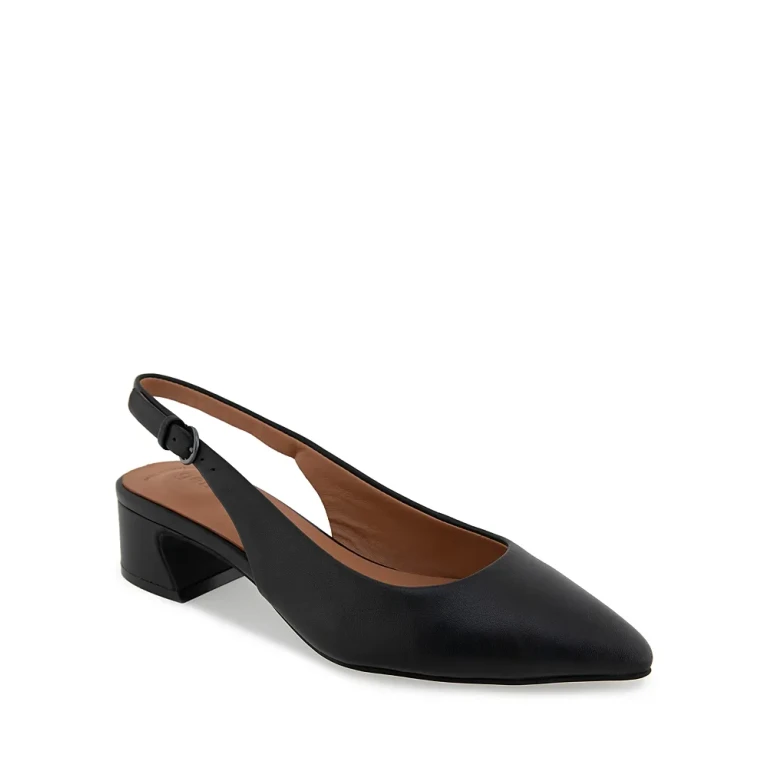 Gentle Souls by Kenneth Cole Women's Georgia Pointed Toe Slingback Block Heel Pumps