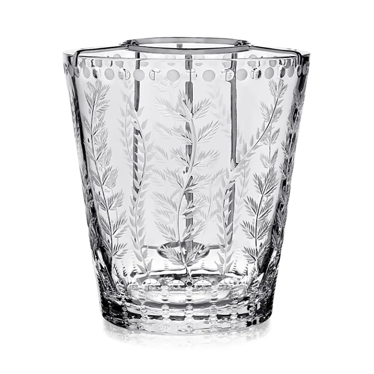 William Yeoward Crystal Fern Champagne Bucket with Holder