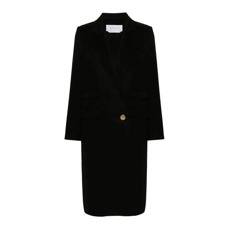 Gabriela Hearst Manteau Court - Noir