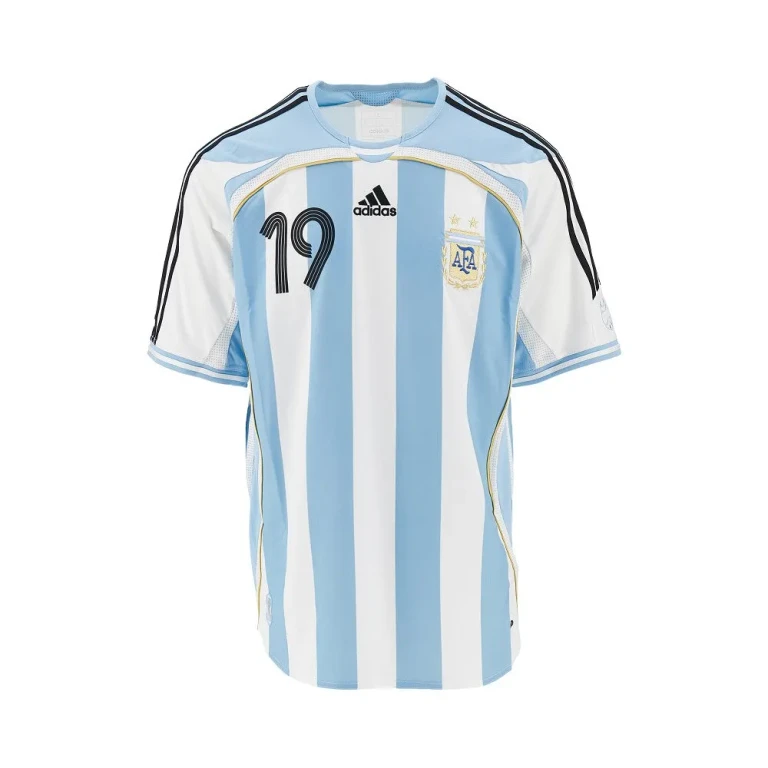 ADIDAS ORIGINALS Argentina Home Jersey 2006 Messi T-shirt Man M