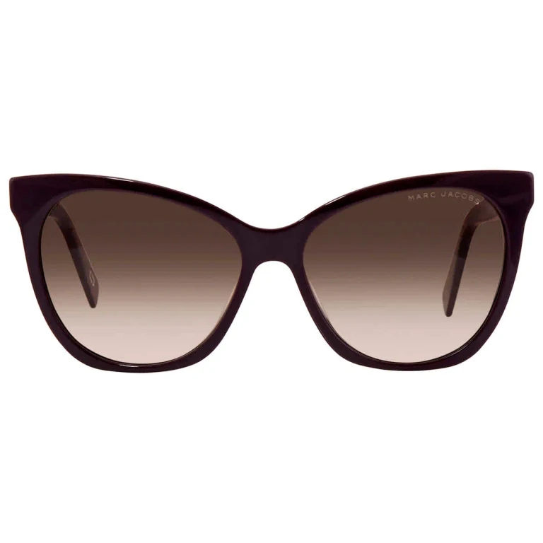 Marc Jacobs Brown Gradient Cat Eye Ladies Sunglasses MARC 336/S 00T7/HA 56