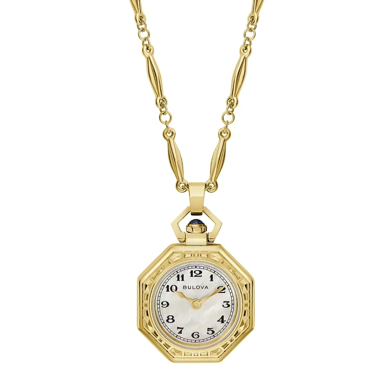 Bulova Limited Edition 150th Anniversary Classic Rubaiyat Pendant Watch, 25.5mm