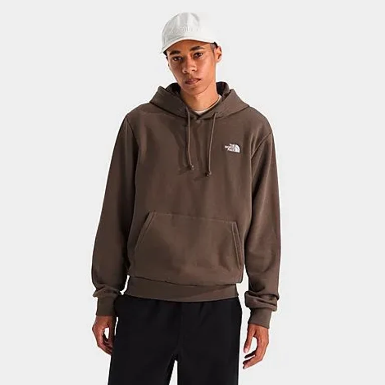 The North Face Men's Evolution Simple Dome Pullover Hoodie in Smokey Brown Size: XS